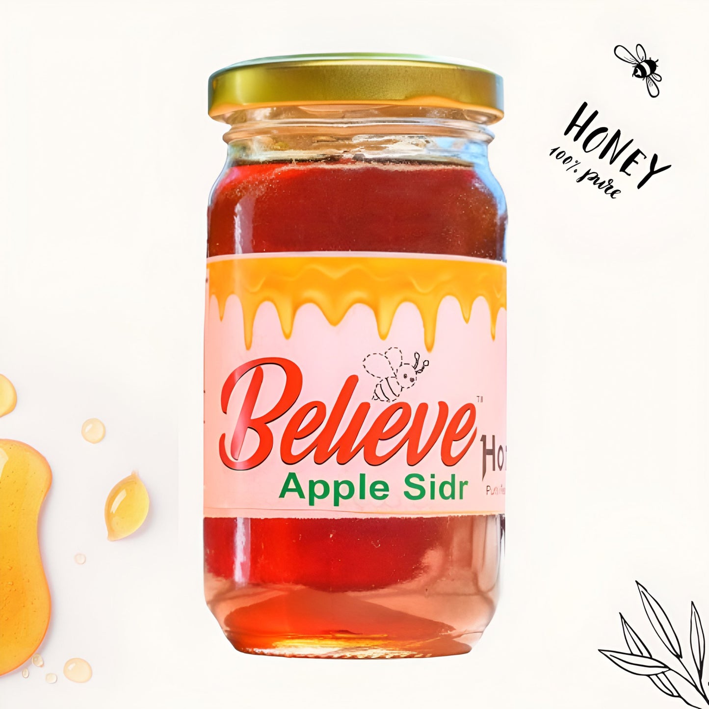 APPLE SIDR HONEY - Believe Honey